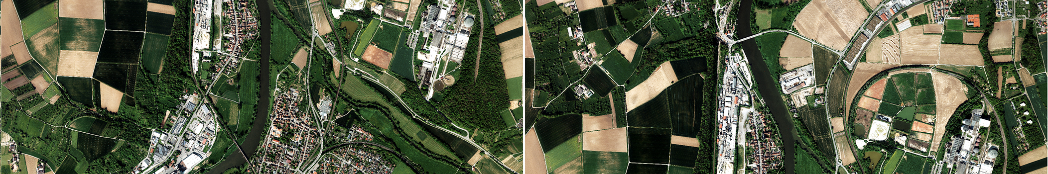 Orientierte Luftbilder